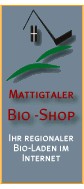 Werbebanner Bio Shop